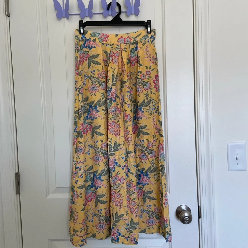 Vintage women’s Charter Club maxi floral skirt — size‎ 6